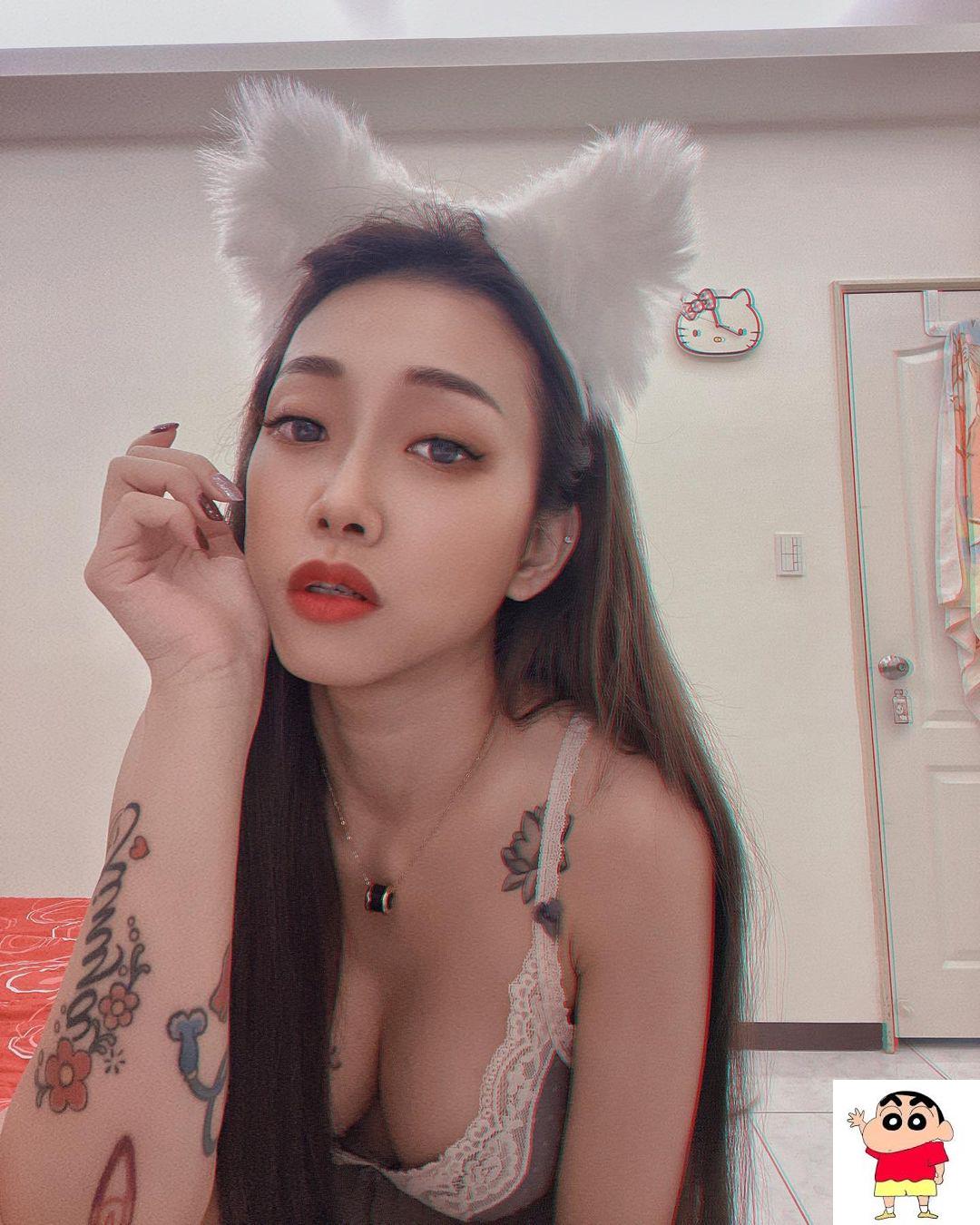 性感正妹邵婷林琦「绝美美颜x极品胴体」色气爆发引战意图太明显