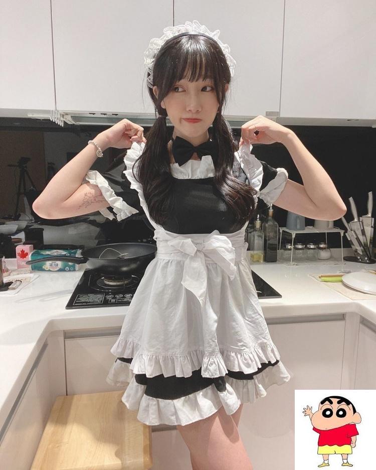 天菜正妹扮女僕太诱人~刘萱キリIRIs (11P)