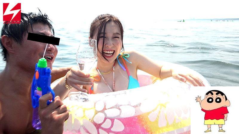 朝仓ここな 江ノ岛のビーチに映えるKBG神乳ボインギャルナンパ 「安全日だから中出しO