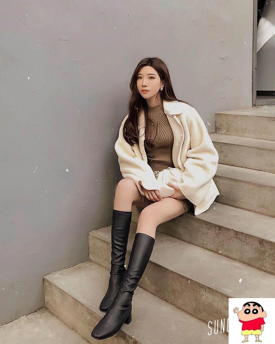 San珊迪、韩服初体验小姐姐的奶油色穿搭好吸睛! (14P)