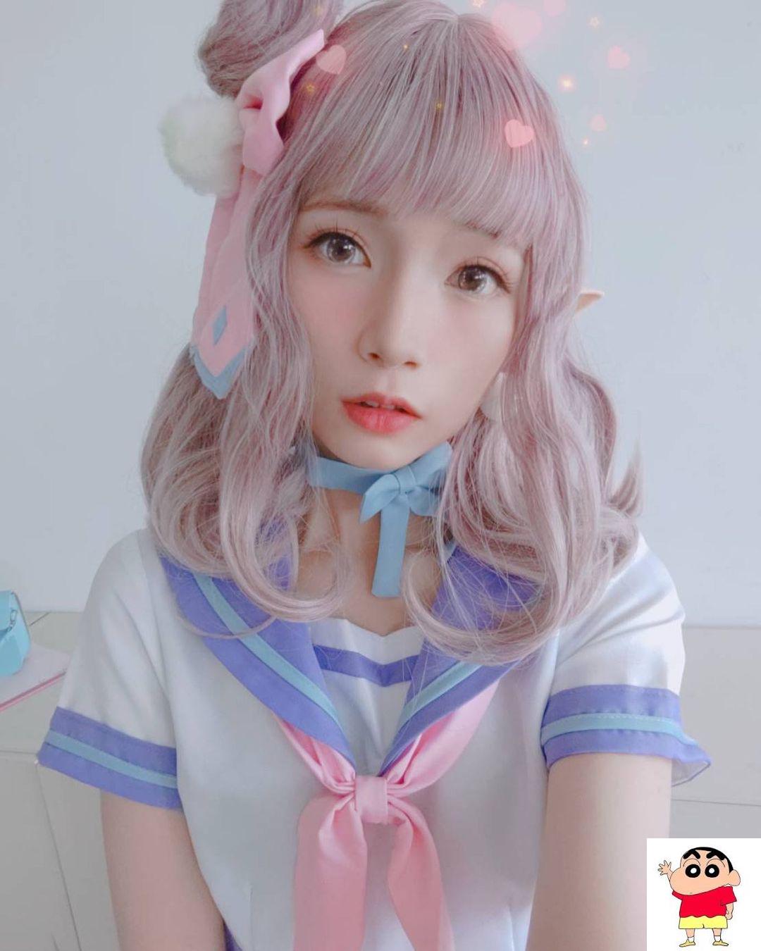 走日系风小只马绯丝，紧緻学生装让人目不转睛！ (13P)