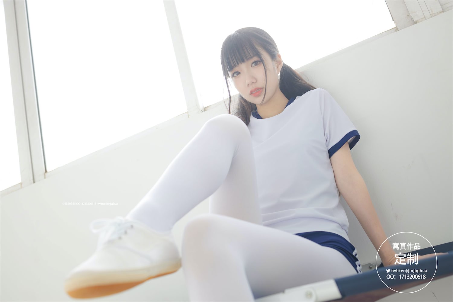 一只喵喵梓 ​​​​体操服