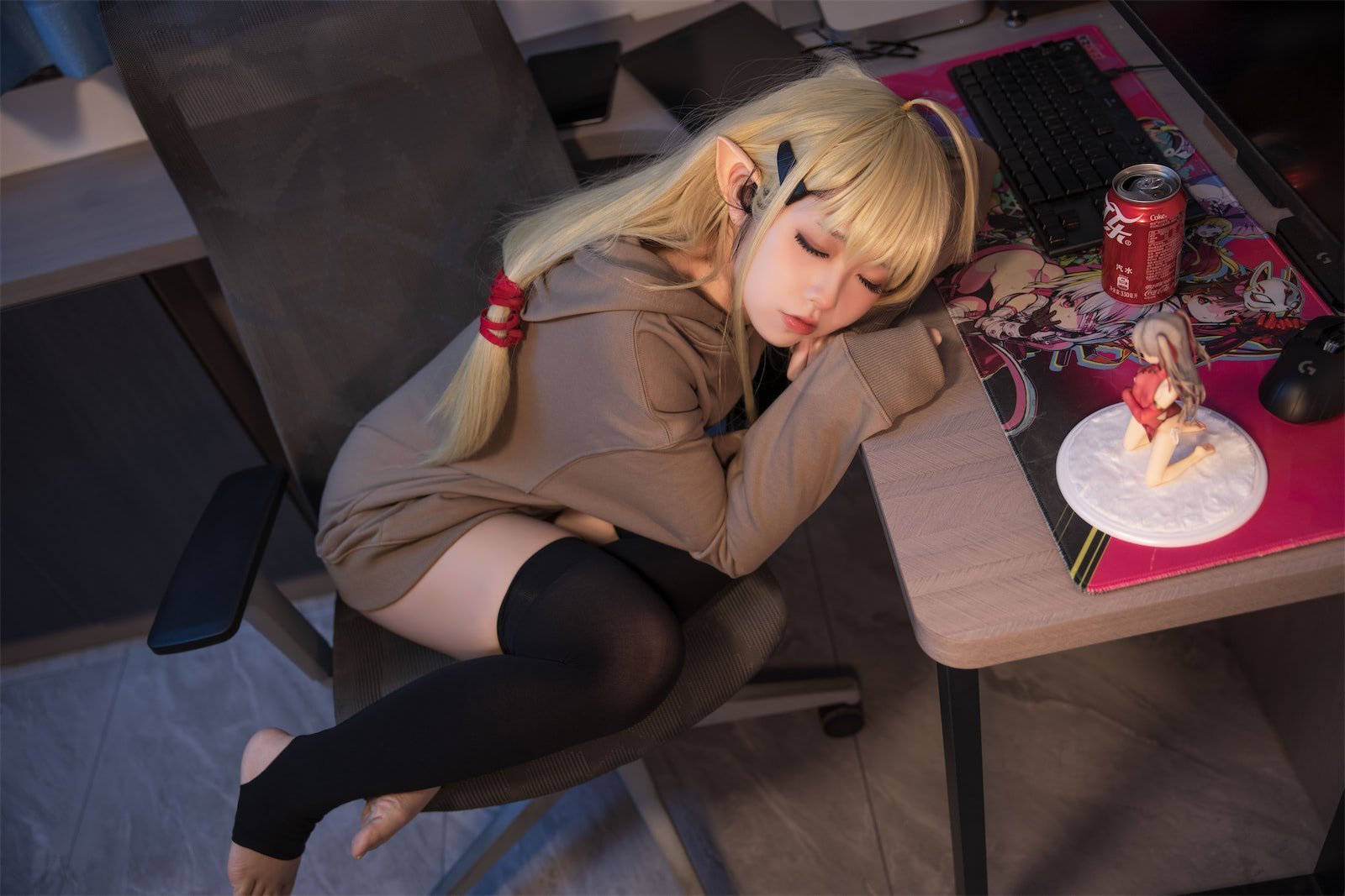 G44不会受伤 水兰儿宅T白旗袍