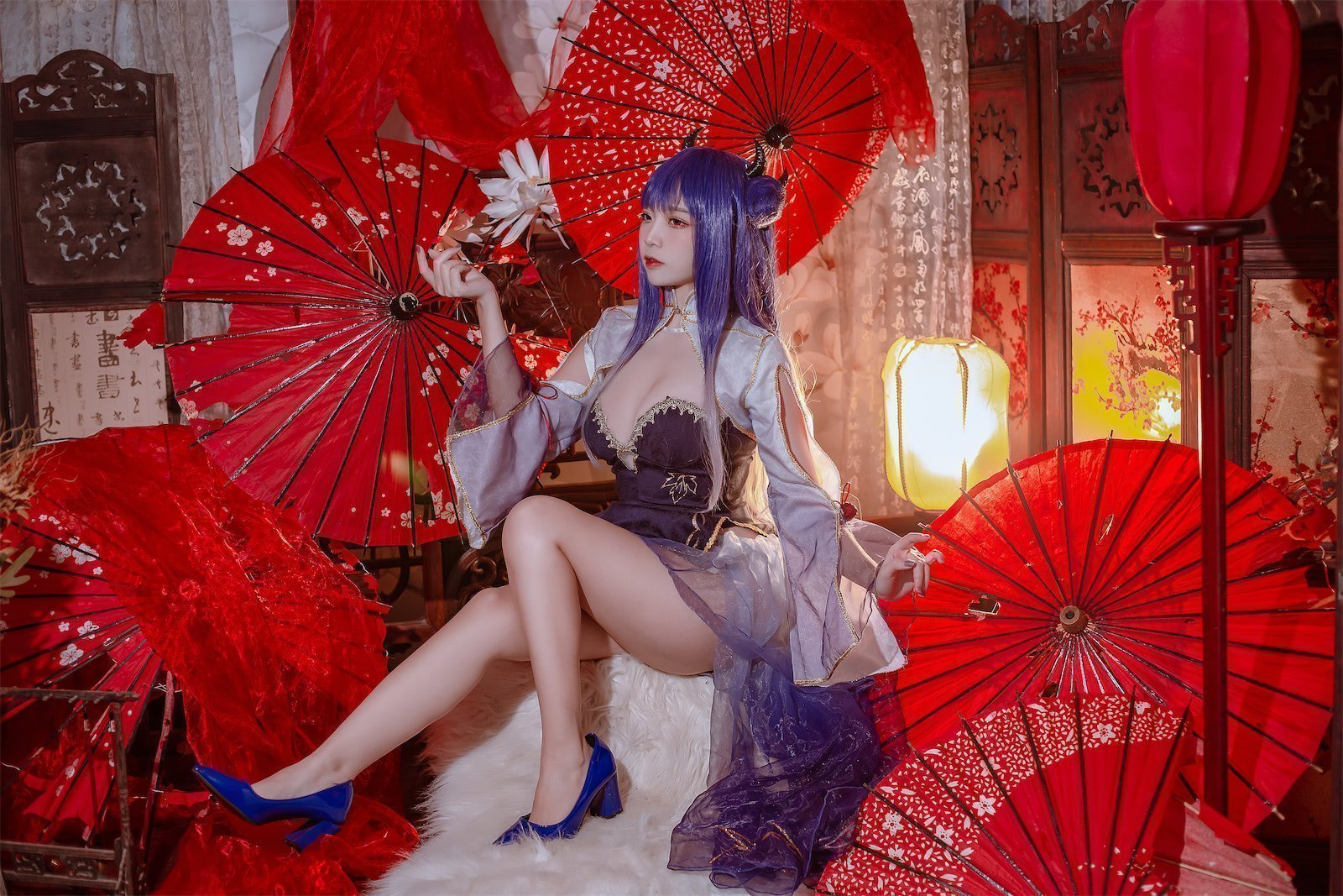 二佐Nisa 碧蓝航线伊吹旗袍