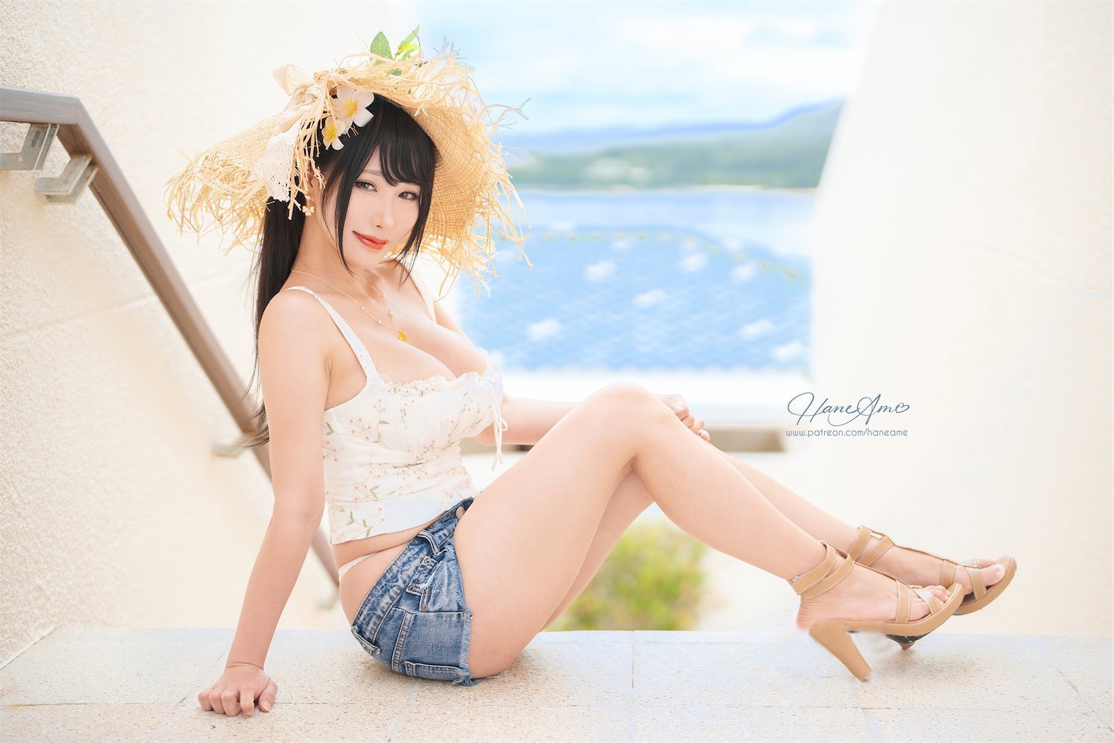 HaneAme 七月夏日乡村女孩