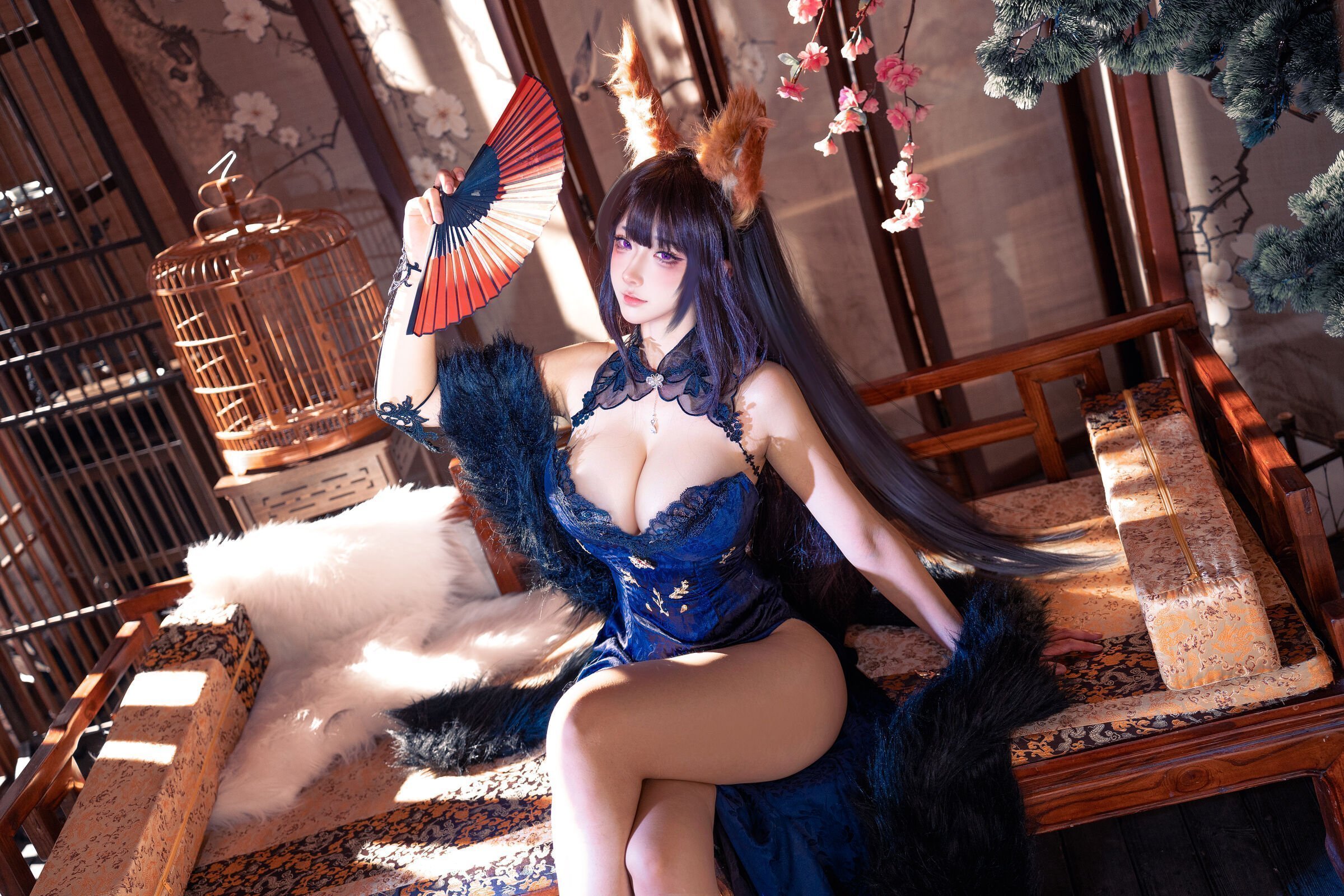 B站Seya狮砸天城旗袍