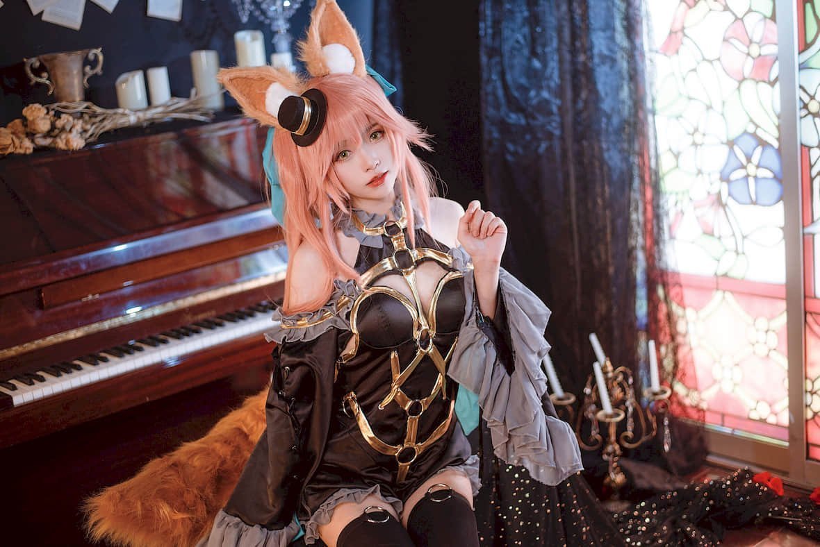 大大卷卷小卷  玉藻前 漆黑の魔术服