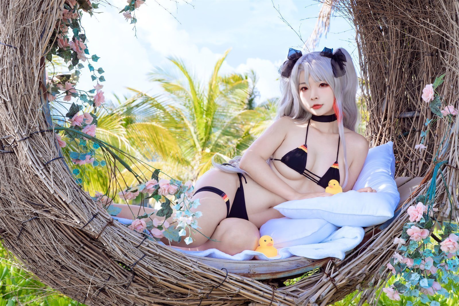 yuuhui玉汇 欧根亲王泳装