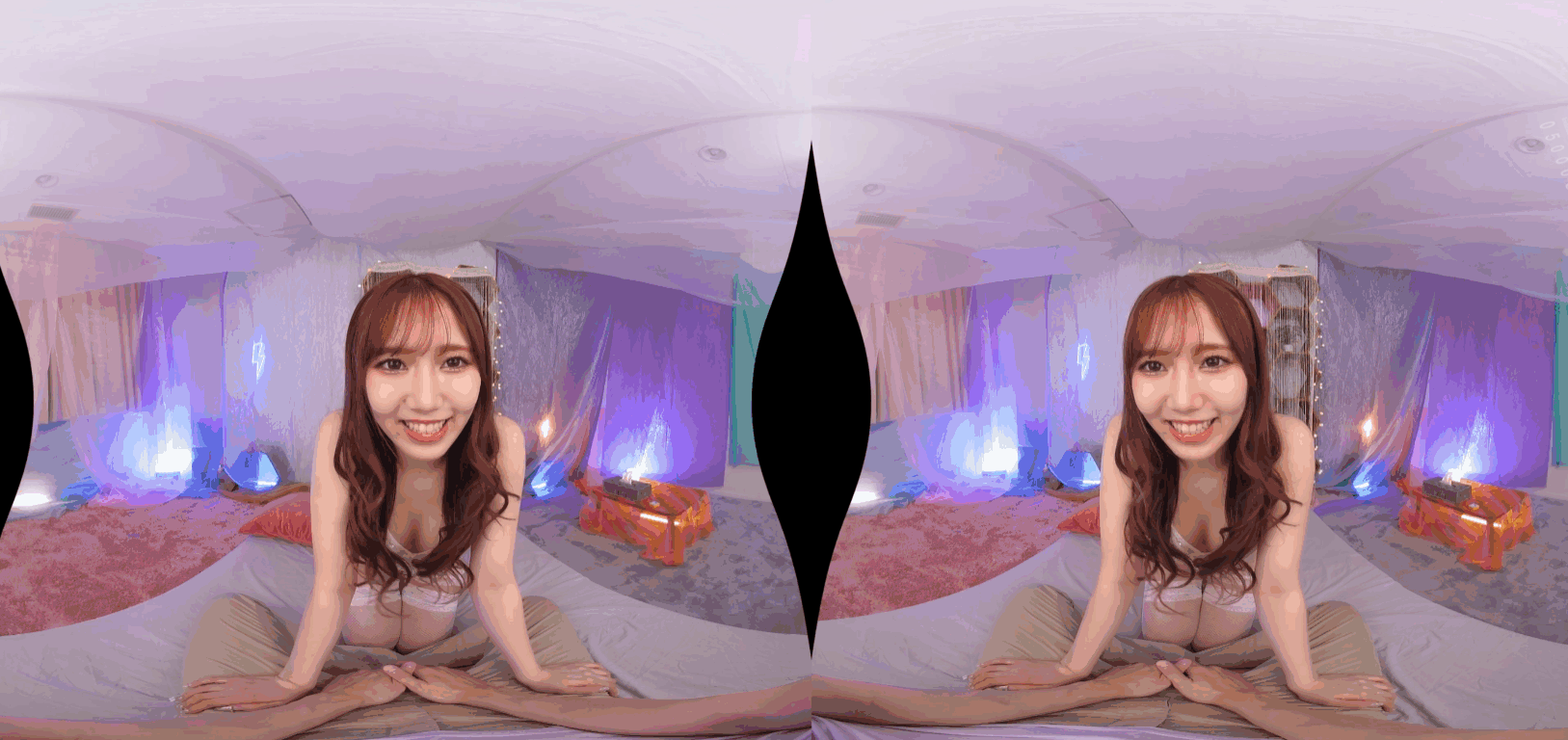 BIBIVR-083 [VR] 罕见的美少女的身体和嘴巴的色情爱抚 100% 迷倒男人 - cd1