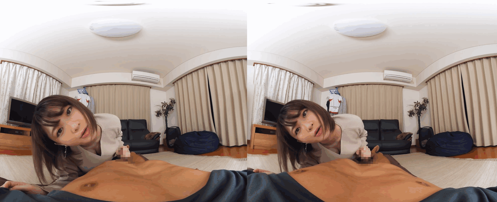 CRVR-267 [VR] Rui Otokoto 据传，如果她向我展示她的勃起，我的坏儿子就会让我操她 - CD2