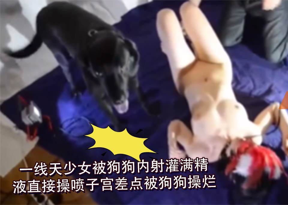 一线天少女被狗狗内射灌满精液直接操喷子宫差点被狗狗操烂
