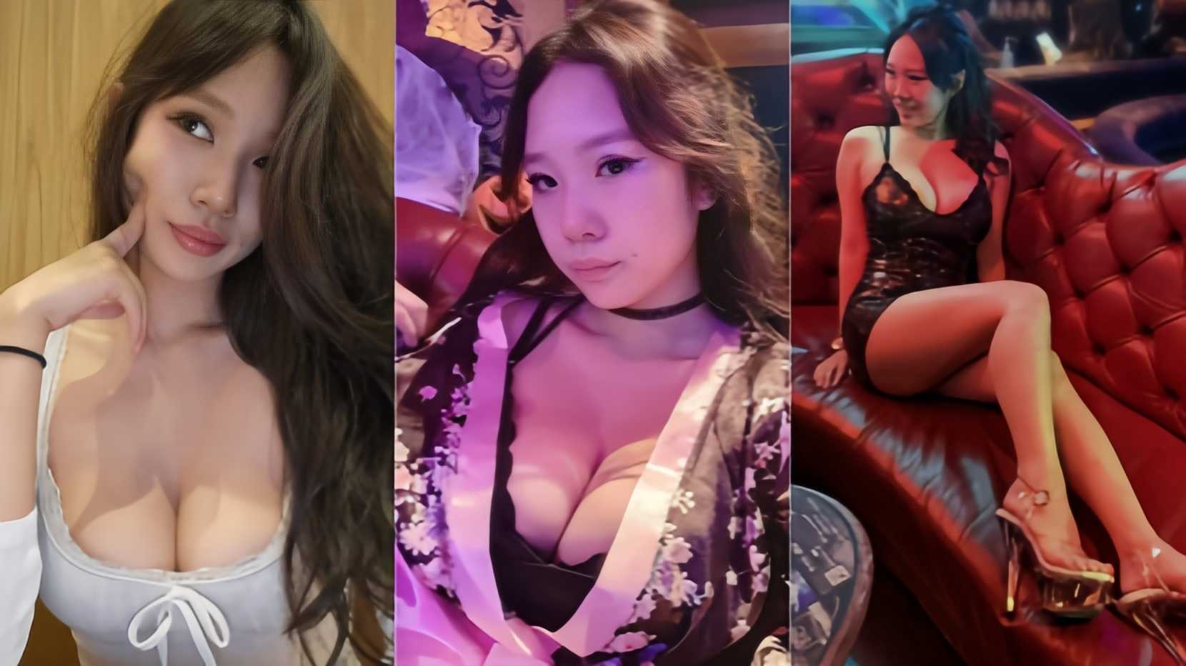 推特高颜值网红 AlinaXMei 被金主爸爸花一万包了一天，从游泳池干到床上，直接无套内射